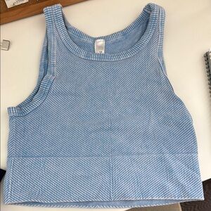 Nikibiki Light Blue Striped Top